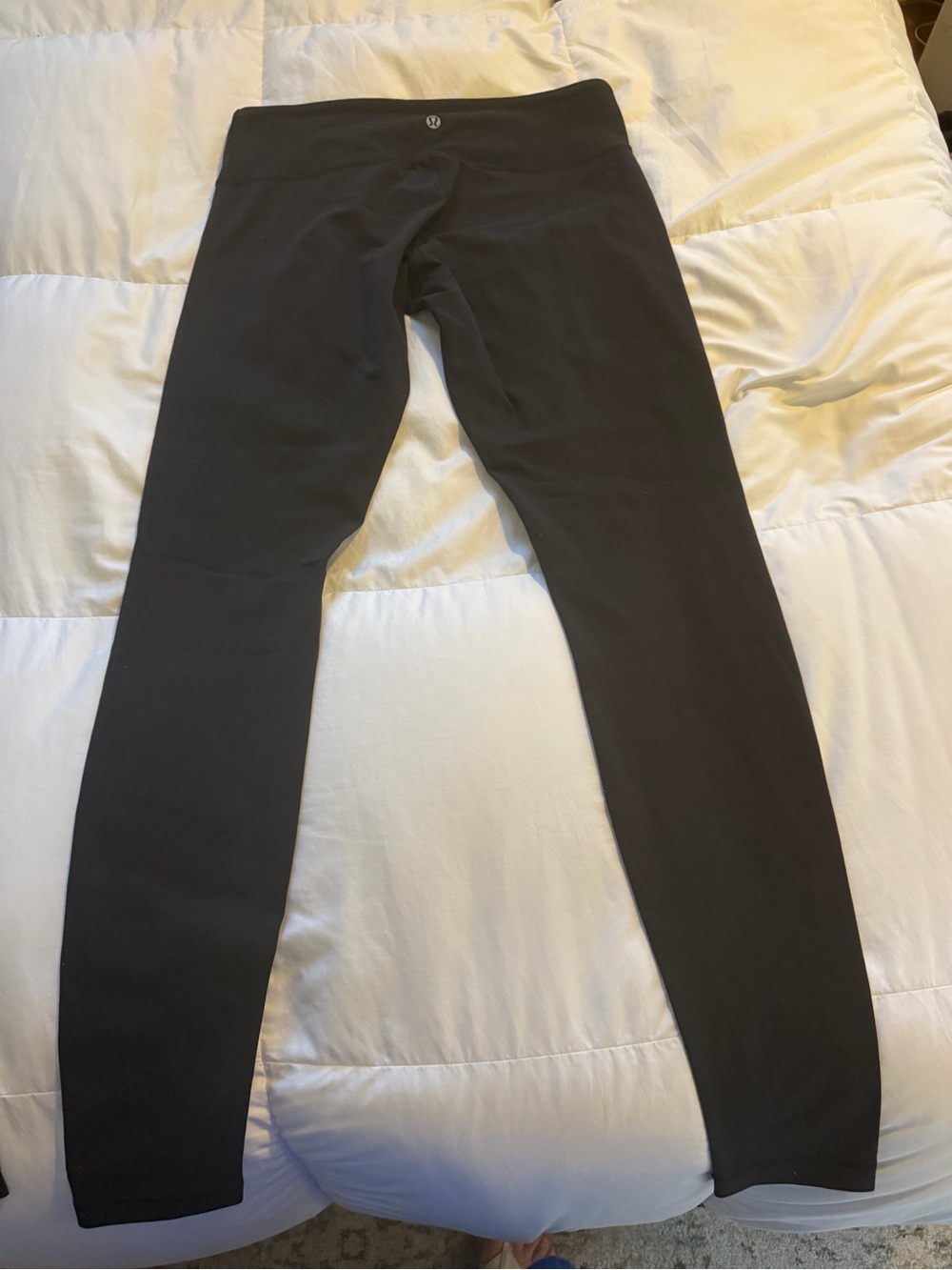 Size 8 Lululemon Black High-Rise Leggings